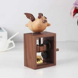 Hand Wooden Toy Creative Gift (Option: Xiaofei Pig)