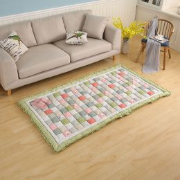 Household Living Room Bedroom Baby Bedside Non-slip Crawling Mat (Option: 1 Style-50x50cm)