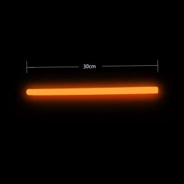 Outdoor Lighting Props For The Aid Concert, Large Fluorescent Sticks (Option: 30cm orange 6pieces)