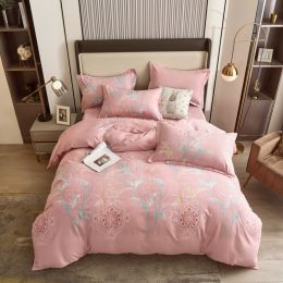 Four-piece Cotton Thickened Bedding For Autumn And Winter All Cotton Dormitory (Option: 7 Style-2.0m)