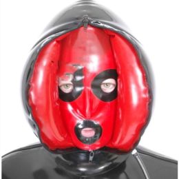 Men's And Women's Fashion Latex Double Layer Head Cover (Option: 1 Style)