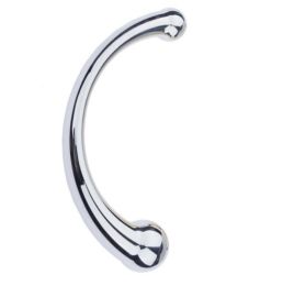 Stainless Steel Metal Anal Plug Hand Tapping Butt Tapping (Option: Silvery large)