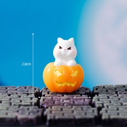 Micro Landscape Halloween Crystal Ball Decorations (Option: No 1 Pumpkin Rabbit-Halloween)