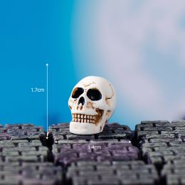 Micro Landscape Halloween Crystal Ball Decorations (Option: No 12 Skull-Halloween)