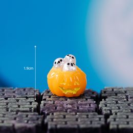 Micro Landscape Halloween Crystal Ball Decorations (Option: No 2 Pumpkin Skull-Halloween)