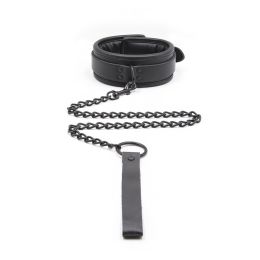 Couple Torture Tools Toy Supplies Bondage Set Genuine Leather (Option: Neck sleeve genuine leather)