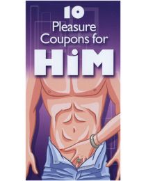 10 Pleasure Coupons For Him (SKU: TCN-6619-02)