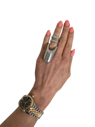 Clio- The Radiant Wearable Vibrating Ring;  Sexual Jewelry (size: 5.5)