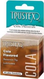 Trustex Flavored Condoms Cola 3 Pack (SKU: T4035)