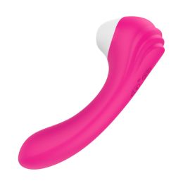 Sucking Vibrator Women's Masturbation Tool Suction G-spot Massager (Option: Rose Red)